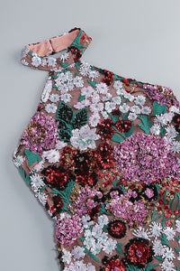 Halterneck Mini Dress