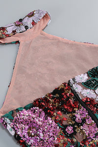 Halterneck Mini Dress