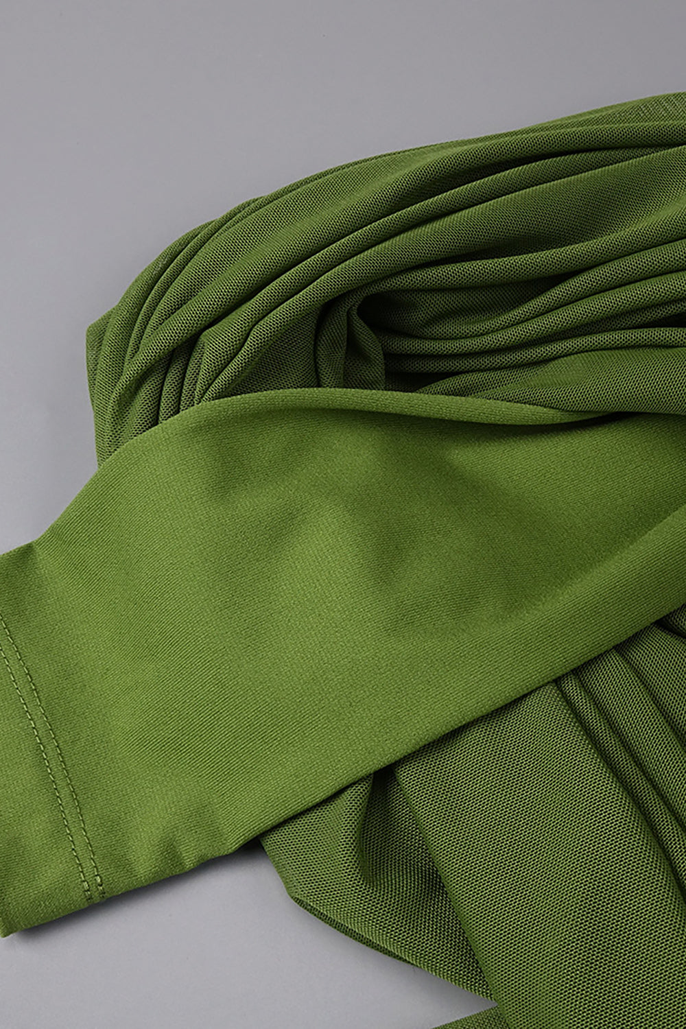 High Neck Asymmetrical Draped Maxi Dress