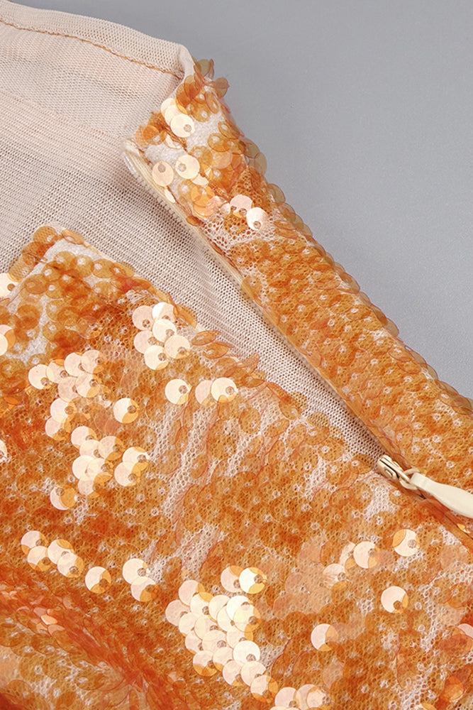 Illuminate Sequin-embellished Tulle Gown