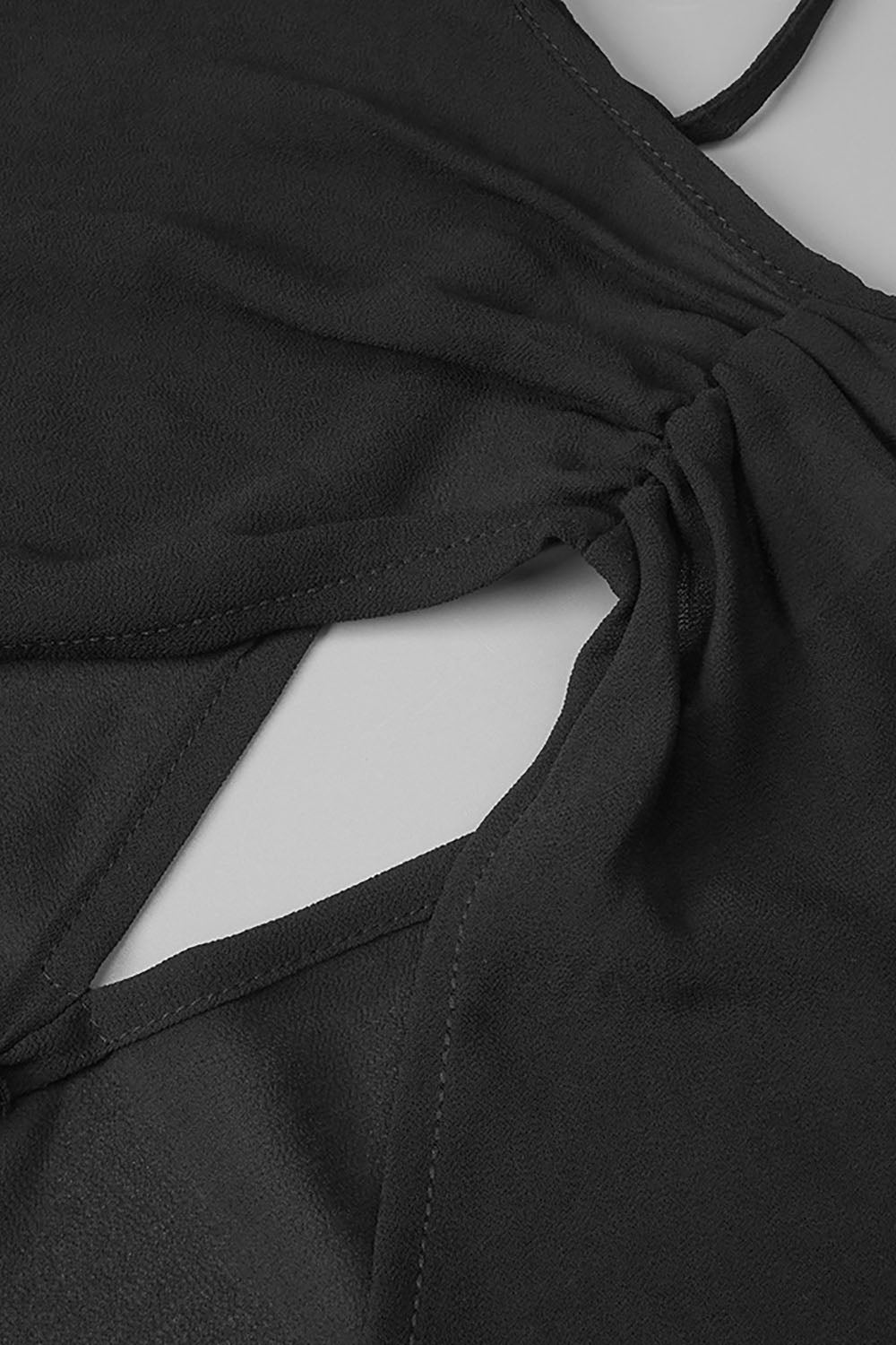 Leopard-print Caped Maxi Dress