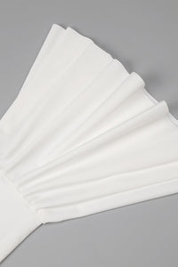 Long Sleeve Bustier Tops Maxi Skirts