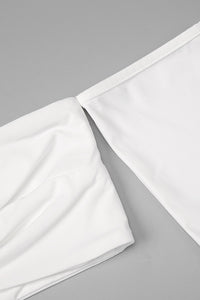 Long Sleeve Bustier Tops Maxi Skirts