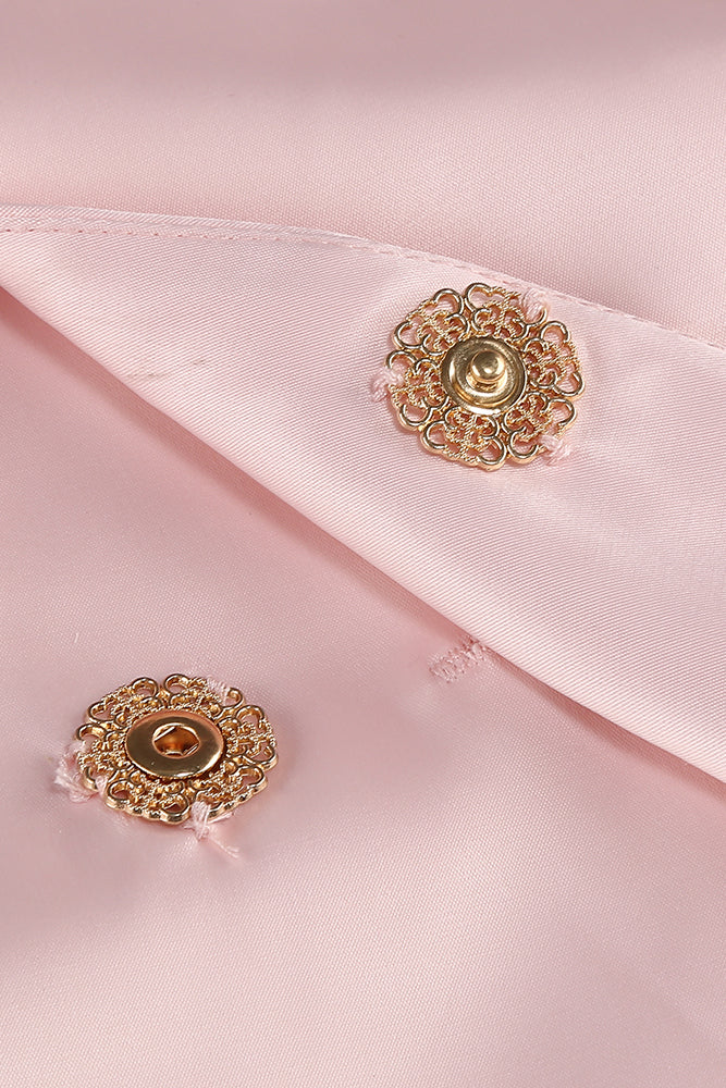 Long Sleeve Jacket & Mesh Maxi Skirt