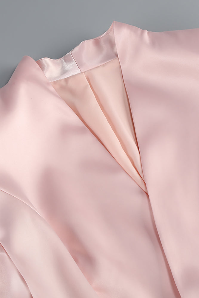 Long Sleeve Jacket & Mesh Maxi Skirt