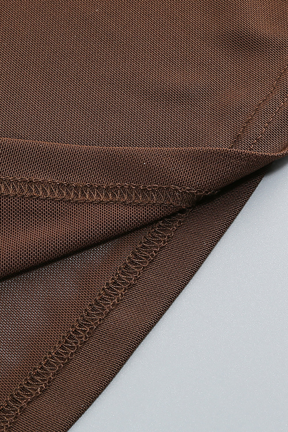 Mesh Bardot Layered Maxi Dress