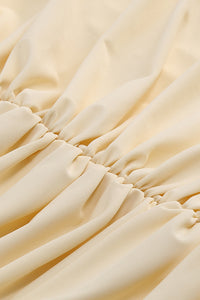 Off Shoulder Mesh Maxi Dress