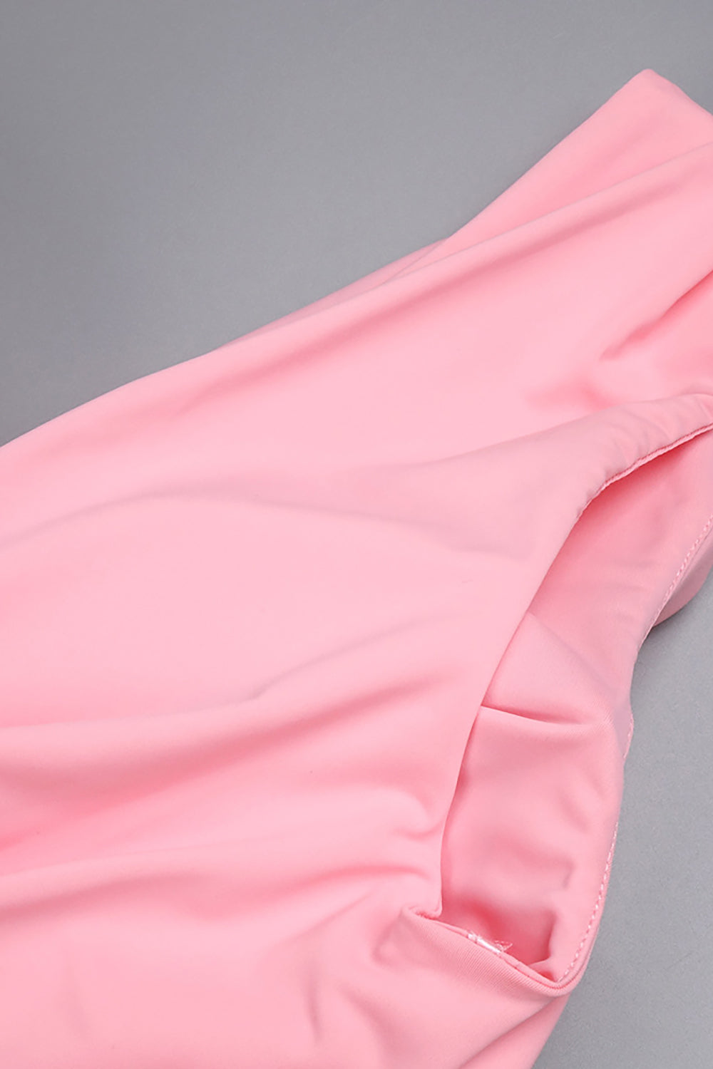 One Shoulder High Split Maxi Dress