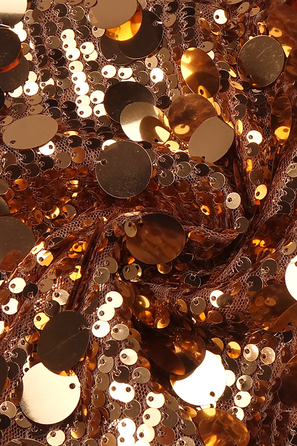 One Shoulder Sequin Maxi Dress