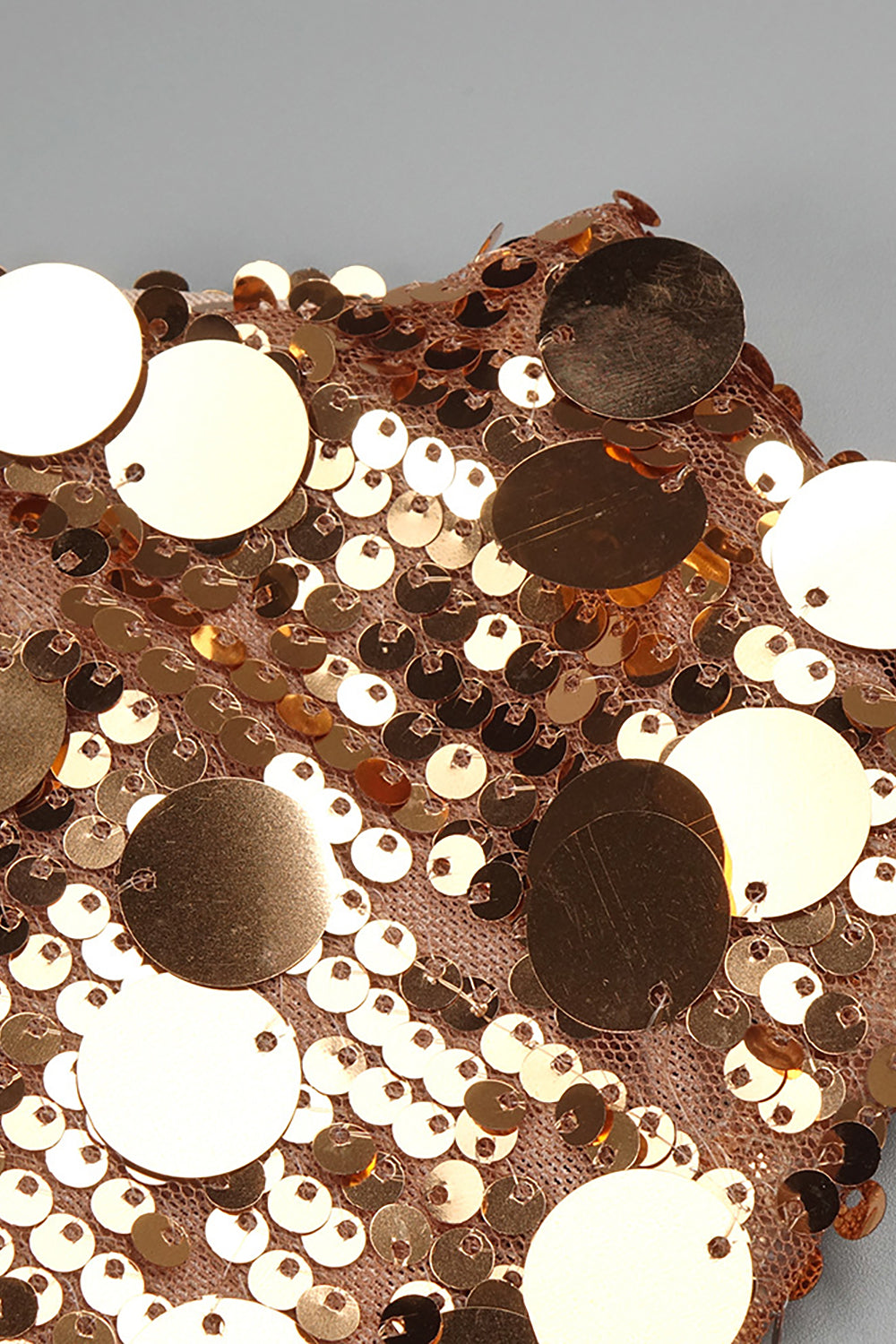 One Shoulder Sequin Maxi Dress