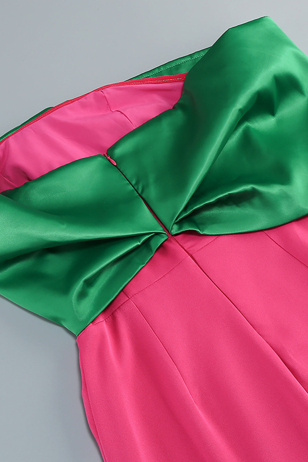 One shoulder Column Gown