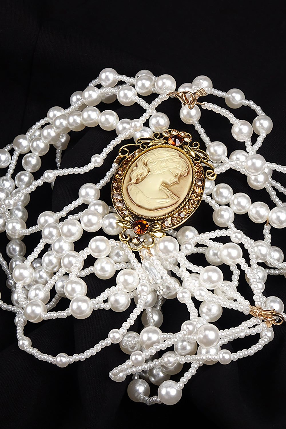 Pearl Chain Decor Dress