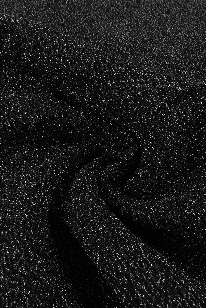 Rosette Applique Mermaid Gown