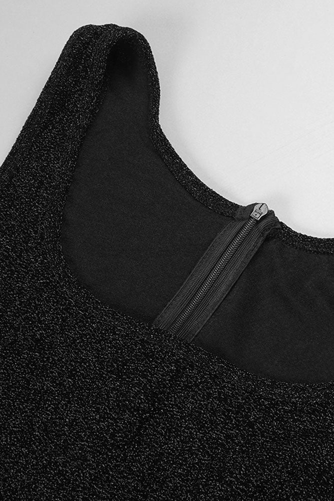 Rosette Applique Mermaid Gown