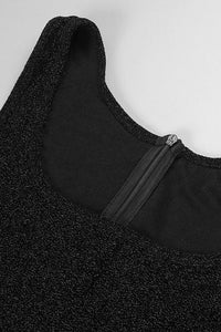 Rosette Applique Mermaid Gown