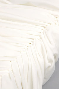 Satin Strapless Corset Detailed Maxi Dress