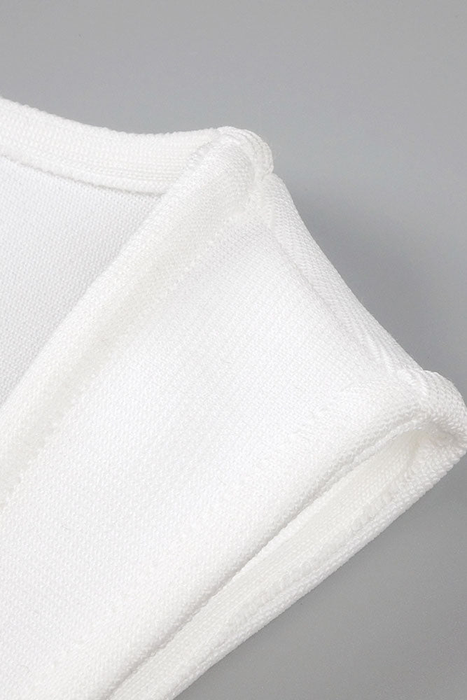 Scoop Neck Butterfly Detailing Maxi Dress