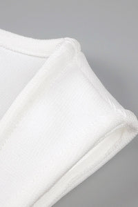 Scoop Neck Butterfly Detailing Maxi Dress