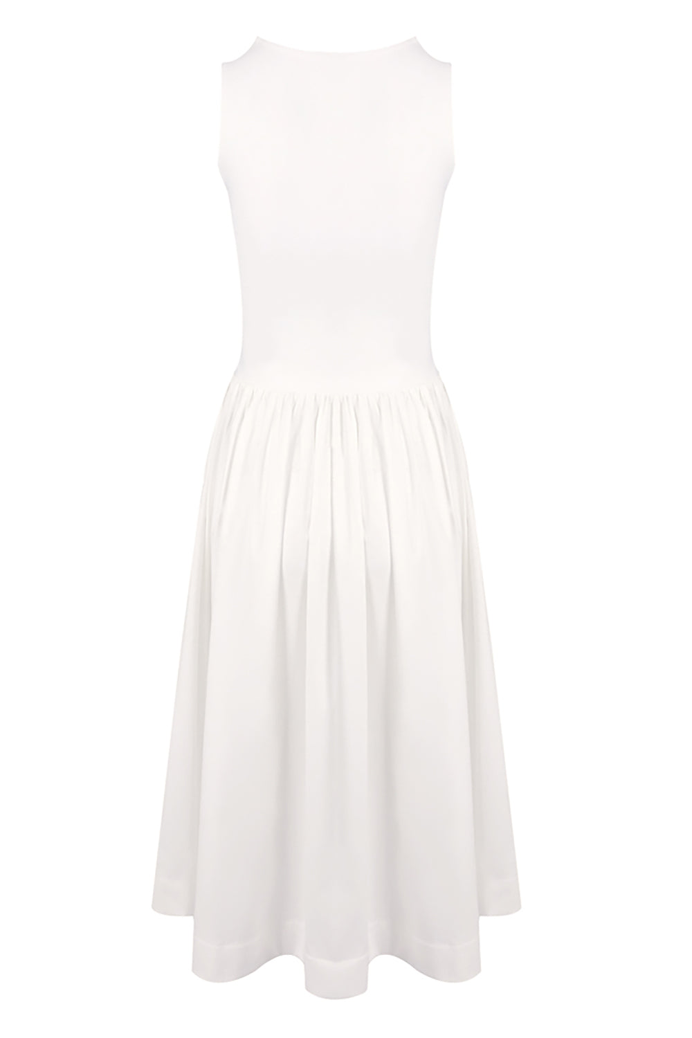 Scoop Neck Butterfly Detailing Maxi Dress