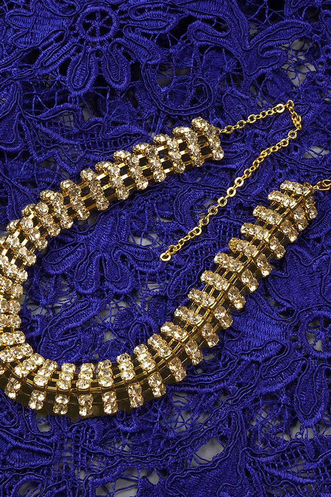 See Through Guisette Lace Mini Dress