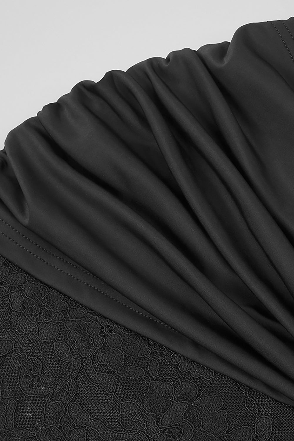 See Through Keyhole Lace Maxi Dress