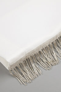 Sequin Beaded Fringe Detailed Top Trousers