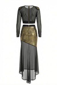 Sequin Mesh Mimicry Set