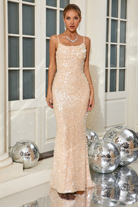 Sequin Slip Gown