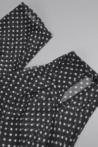 Sheer Polka Dot Dress