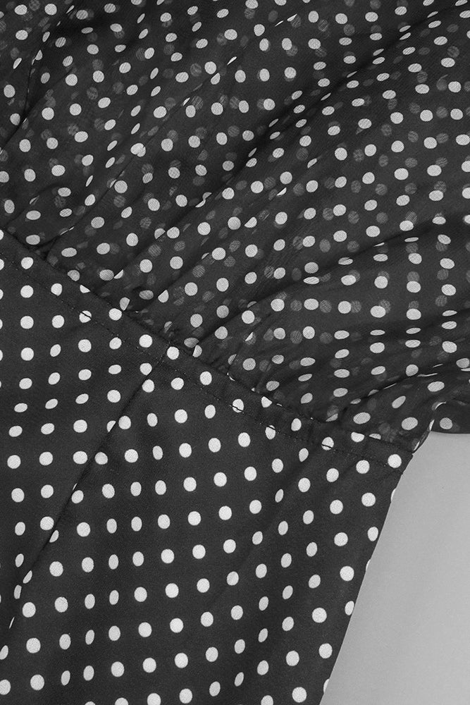 Sheer Polka Dot Dress