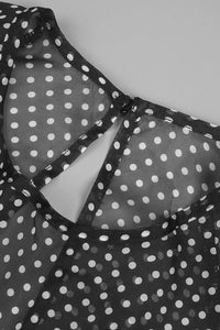 Sheer Polka Dot Dress