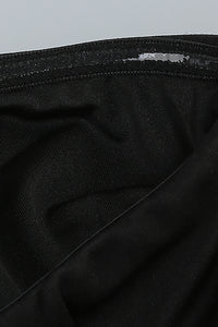 Strapless Flare Maxi Dress in Burgundy