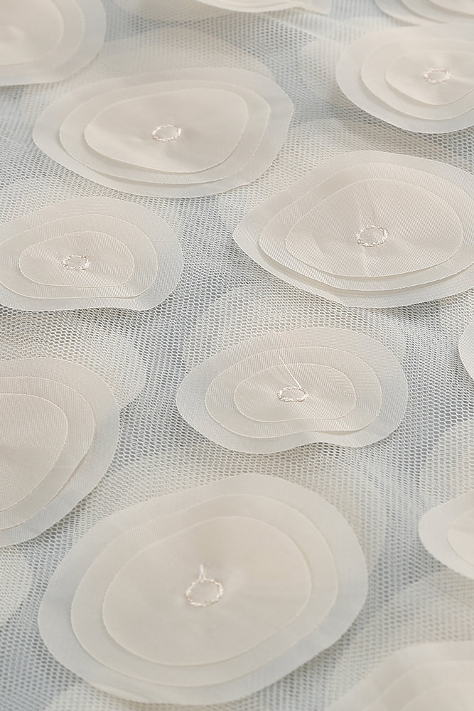 Strapless Flare Maxi Dress in Orange