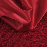 Strapless Fringe Maxi Dress with Fur Collar