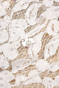 StraplessLace-Paneled Maxi Dress