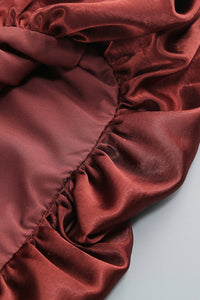 Strapless Sequin Bubble Mini Dress