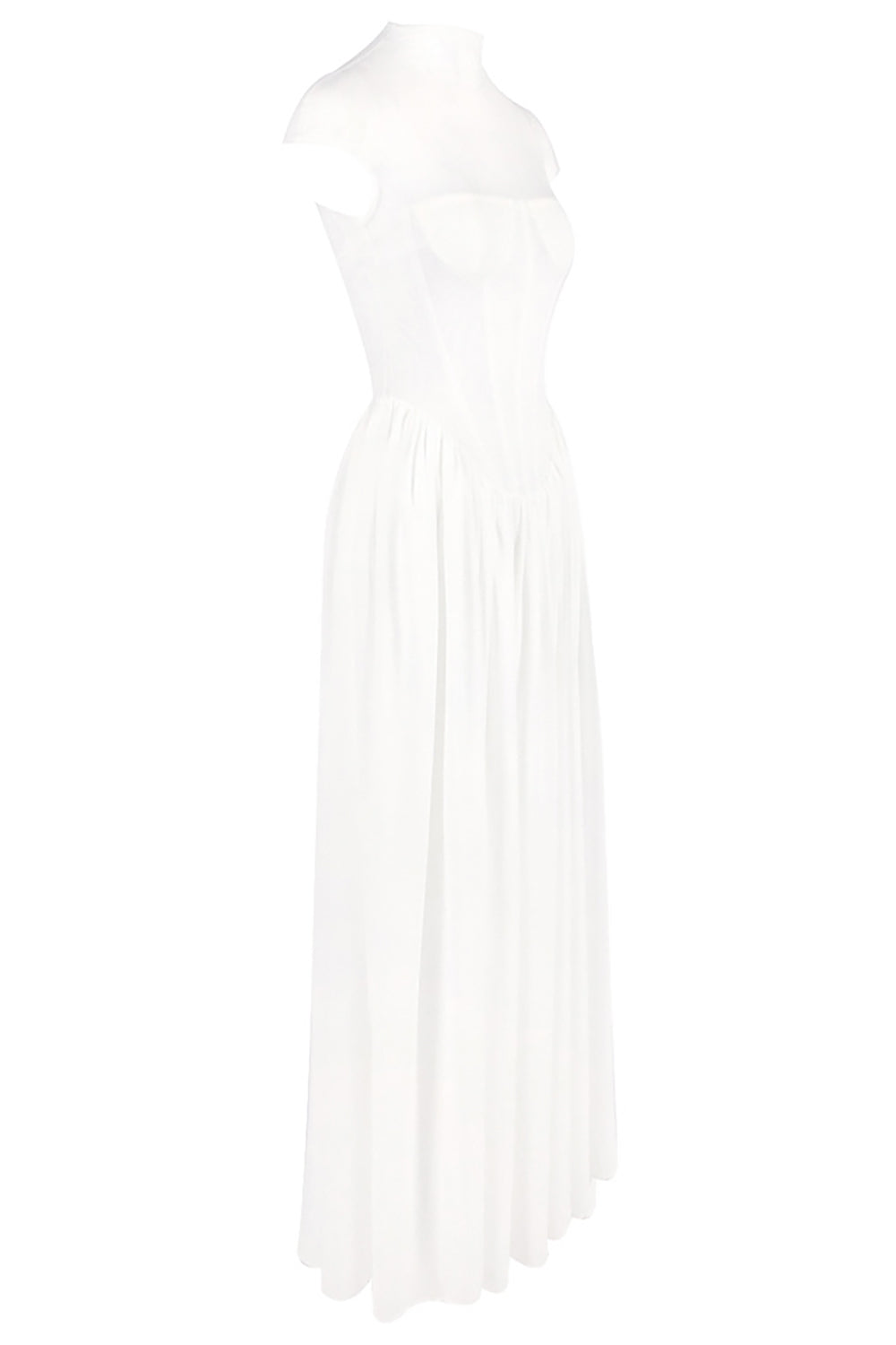 Strapless Corset Maxi Dress