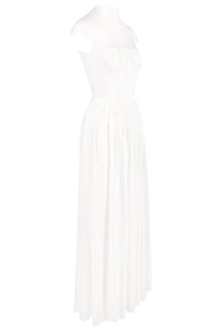 Strapless Corset Maxi Dress