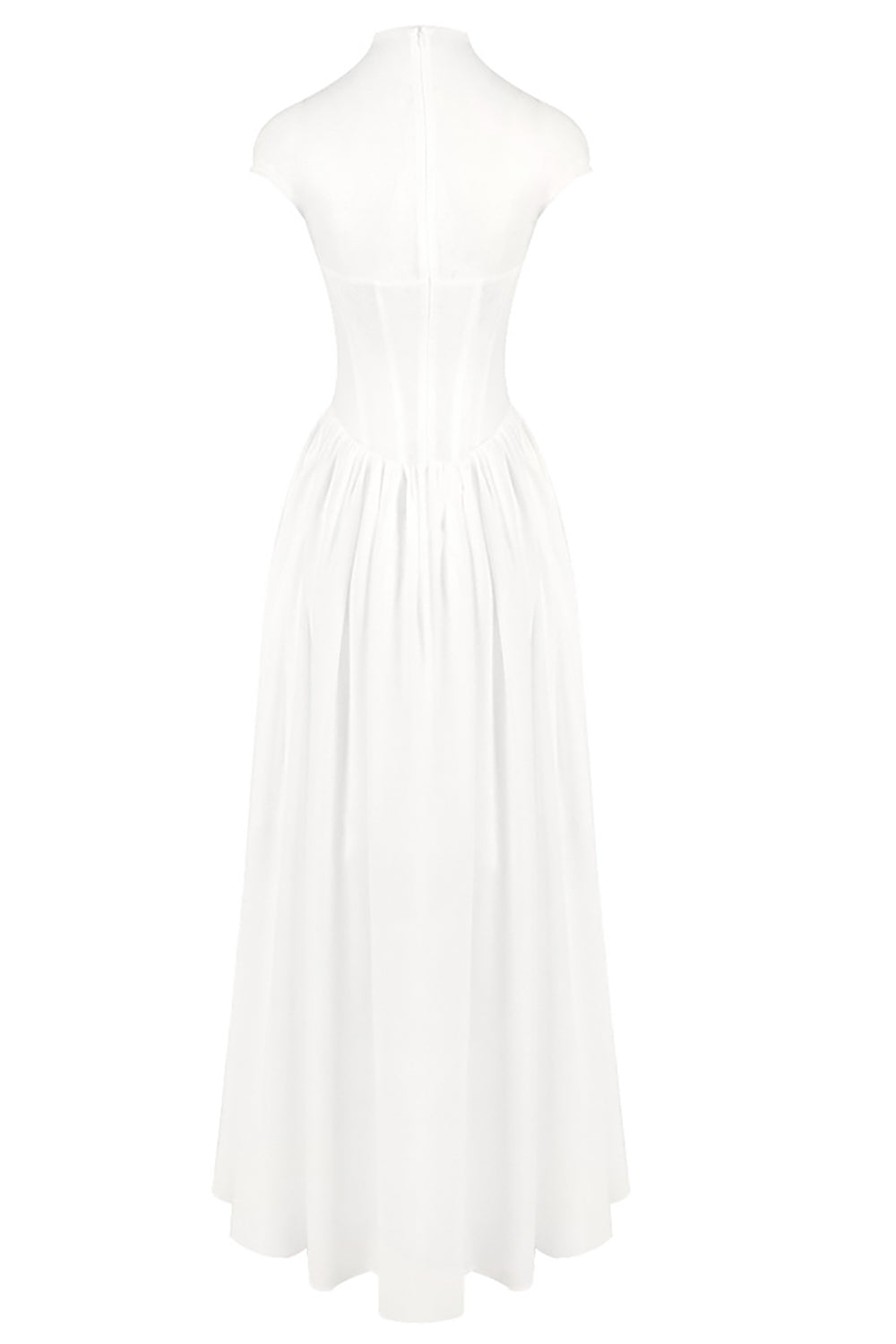 Strapless Corset Maxi Dress