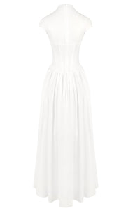 Strapless Corset Maxi Dress