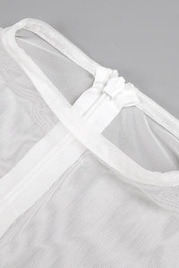 Strapless Corset Maxi Dress