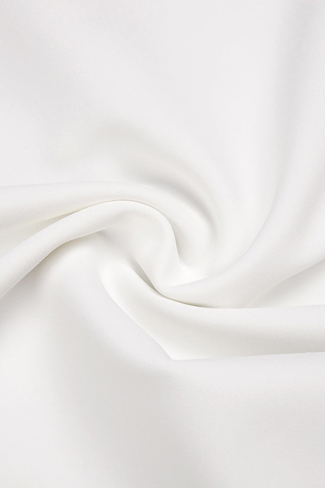 Strapless Veiled Corset Gown