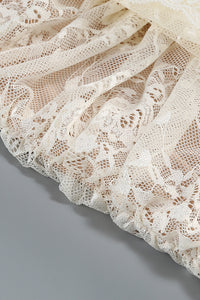 Corset Lace Mini Dress