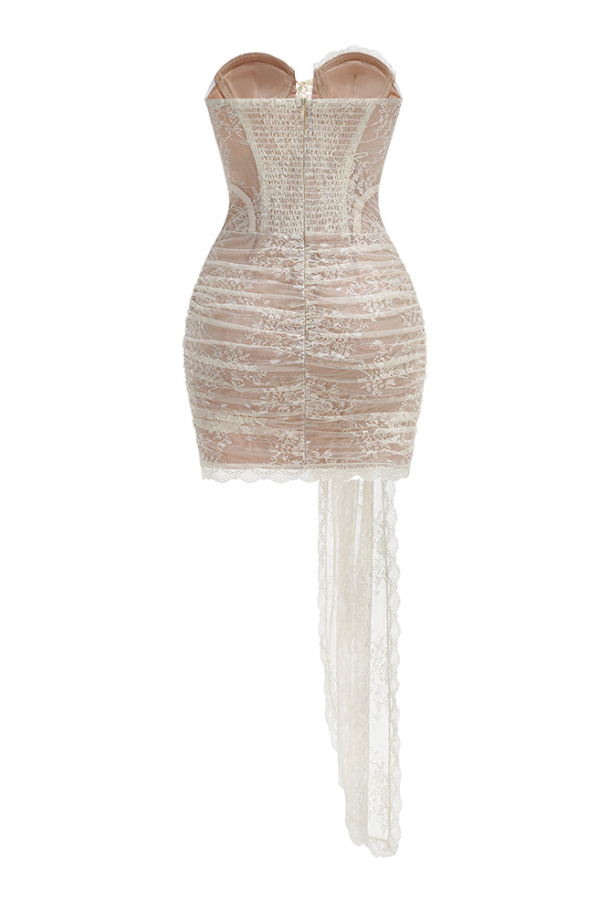 Corset Lace Mini Dress