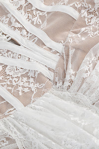 Corset Lace Mini Dress