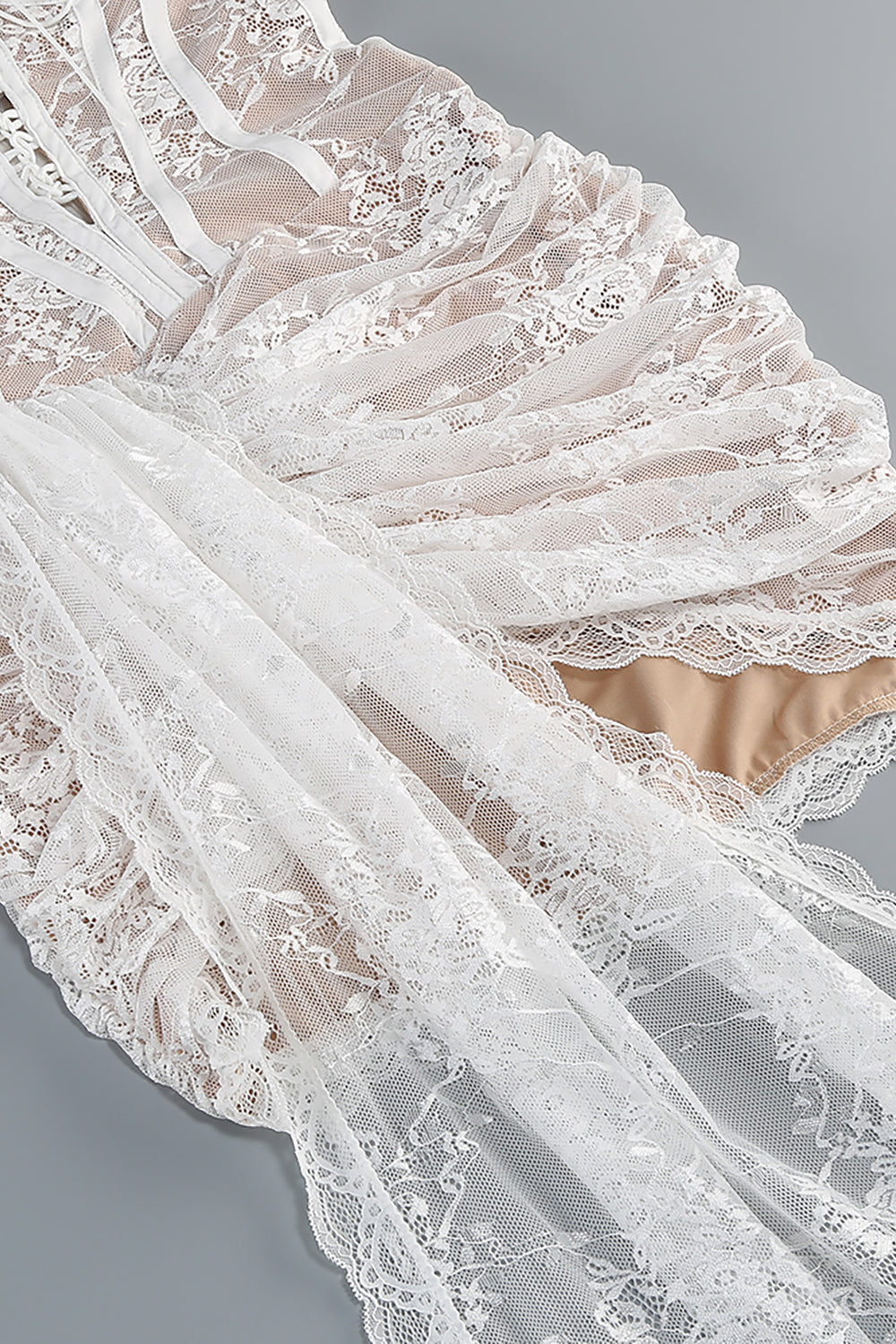 Corset Lace Mini Dress