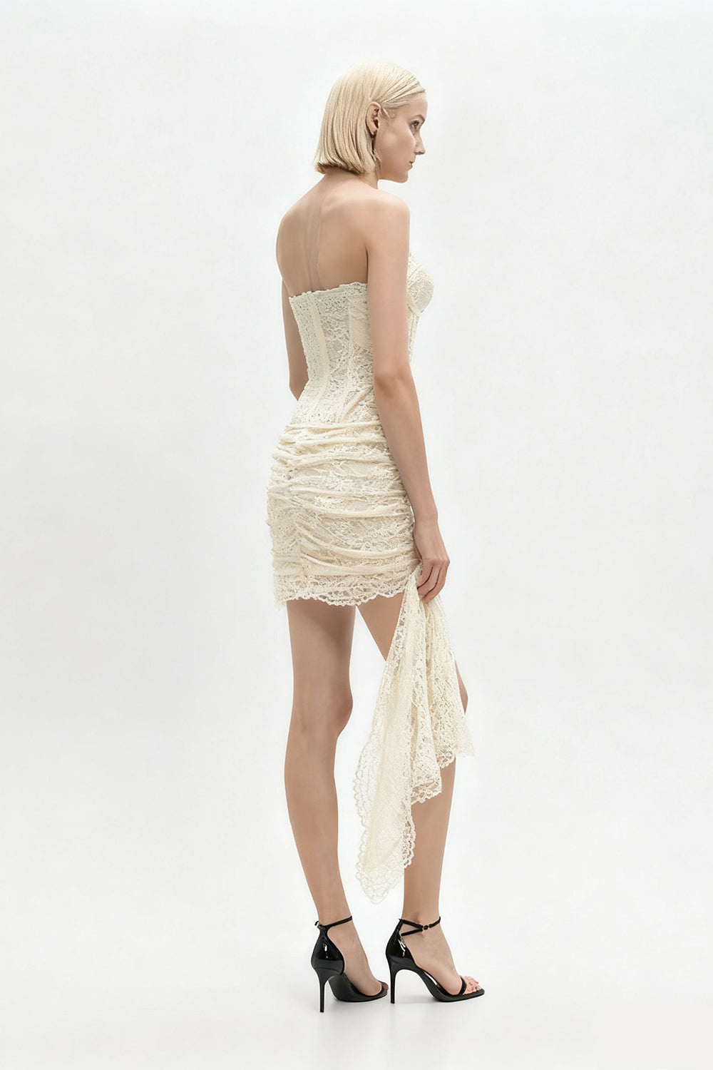 Corset Lace Mini Dress