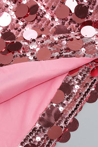 Strapppy Sequin Embellished A-line Dress