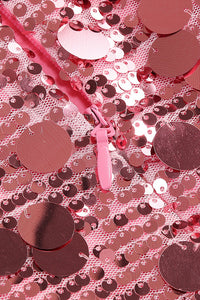 Strapppy Sequin Embellished A-line Dress