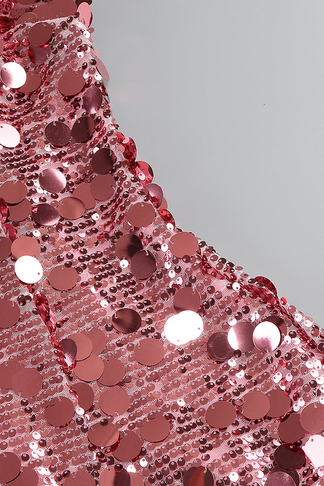 Strapppy Sequin Embellished A-line Dress